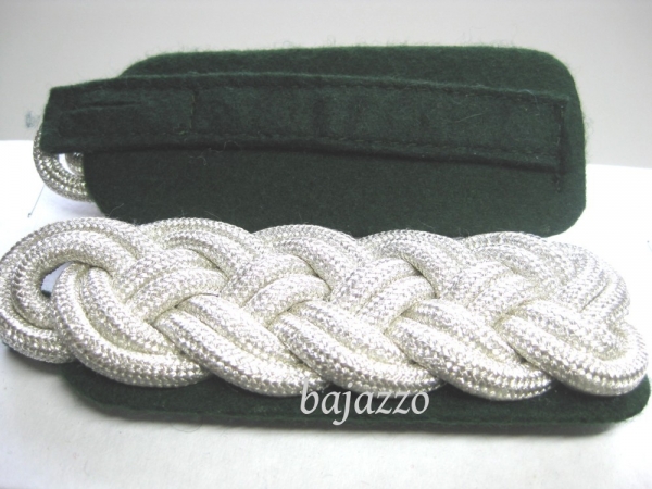 Schultergeflecht schützengrün-silber